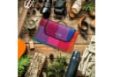 relaxdays Picknickdecke bunt kariert Fleece Outdoor 200x200 cm Bild 3