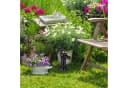 RELAXDAYS Deko Pumpe Gusseisen Schwarz Gartenfigur Bild 1