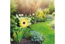 relaxdays Deko-Windrad Blume Gelb für Garten Bild 1