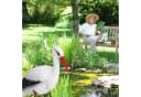 relaxdays Gartenfigur Storch Weiß Rot Schwarz Kunststoff Bild 5