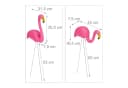 RELAXDAYS Gartenfigur Flamingo Figur 2er Set Bild 4