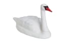 relaxdays Gartendeko Schwan XXL weiß Bild 2