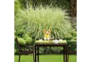 relaxdays Gartentisch Quadratischer Holzoptik Bild 5
