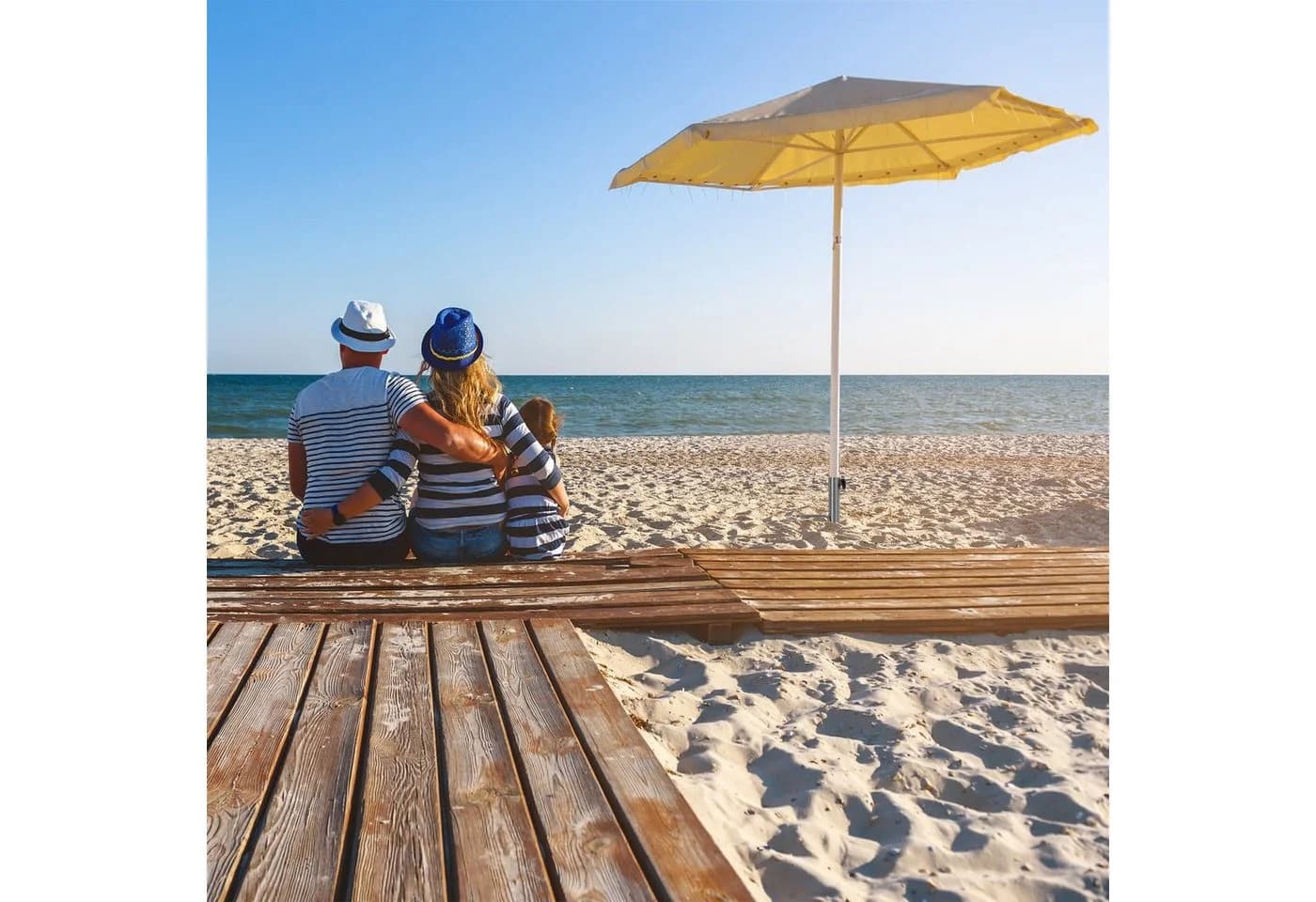 relaxdays Schirmhalter Rasendorn Grau für Sonnenschirm - Bild 3