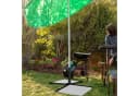 relaxdays Schirmhalter Schwarz Klappbar mit Steinplatten Bild 3