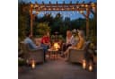relaxdays Feuerkorb Terrassenofen Bronze Gusseisen Bild 1