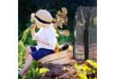 relaxdays Folienfrühbeet PVC Transparent/Schwarz Bild 3