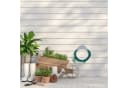 relaxdays Metall Schlauchhalter für die Wand Grau Bild 1