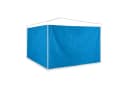 relaxdays Pavillon Seitenteile 2er Set Blau Wasserdicht Bild 2
