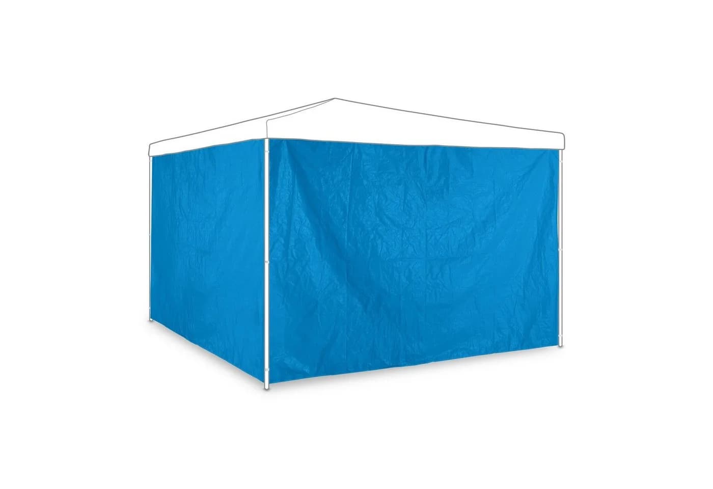 relaxdays Pavillon Seitenteile 2er Set Blau Wasserdicht - Bild 2