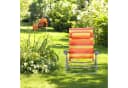 relaxdays Gartenliege Klappbar 8-stufig Verstellbar mit Nackenkissen Bunt Bild 1