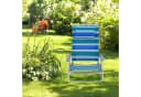 relaxdays Gartenliege Klappbar mit Nackenkissen 8-stufig verstellbar Bild 1