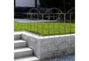 relaxdays Gartenzaun Bronze 3er Set Verziertes Stecksystem Bild 1