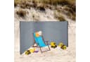 relaxdays Sichtschutzfächer Sicht- und Windschutz 4 Meter Grau Bild 1