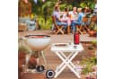 relaxdays Klapptisch Weiß Holz Platzsparend Bild 1