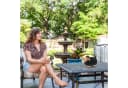 relaxdays Gartenfigur Schaf Schwarz Braun Wetterfest Bild 3