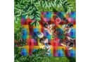 Relaxdays Picknickdecke XXL 200x300 cm Bunt Kariert Outdoor Bild 1