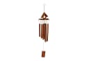 relaxdays Windspiel Bambus Spitzdach Bild 2