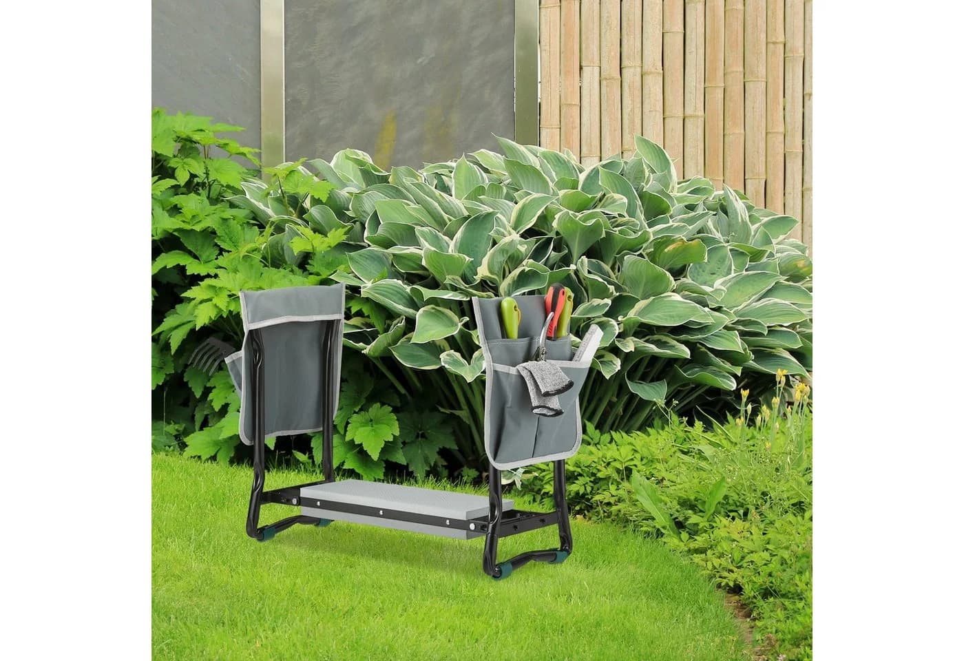 relaxdays Kniebank für den Garten