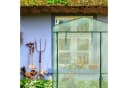relaxdays Foliengewächshaus mit Ablage Grün Bild 1