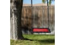 relaxdays Nestschaukel Eckige Rot Bild 1