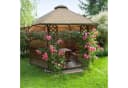 relaxdays Rankhilfe 100 cm 2er Set Schwarz Bild 1