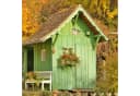 relaxdays Vogelhaus Nistkasten Grün Tannenholz Bild 5