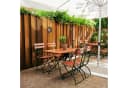 relaxdays Gartenfigur Schlafender Zwerg im Fenster Bunt Bild 5