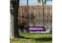 relaxdays Nestschaukel Eckige Nestschaukel Schwarz Violett Bild 5