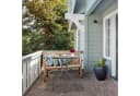 relaxdays Gartentisch Grau Holzoptik Bild 5