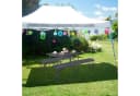 relaxdays Gartentisch Klappbar Grau Holzoptik Bild 1