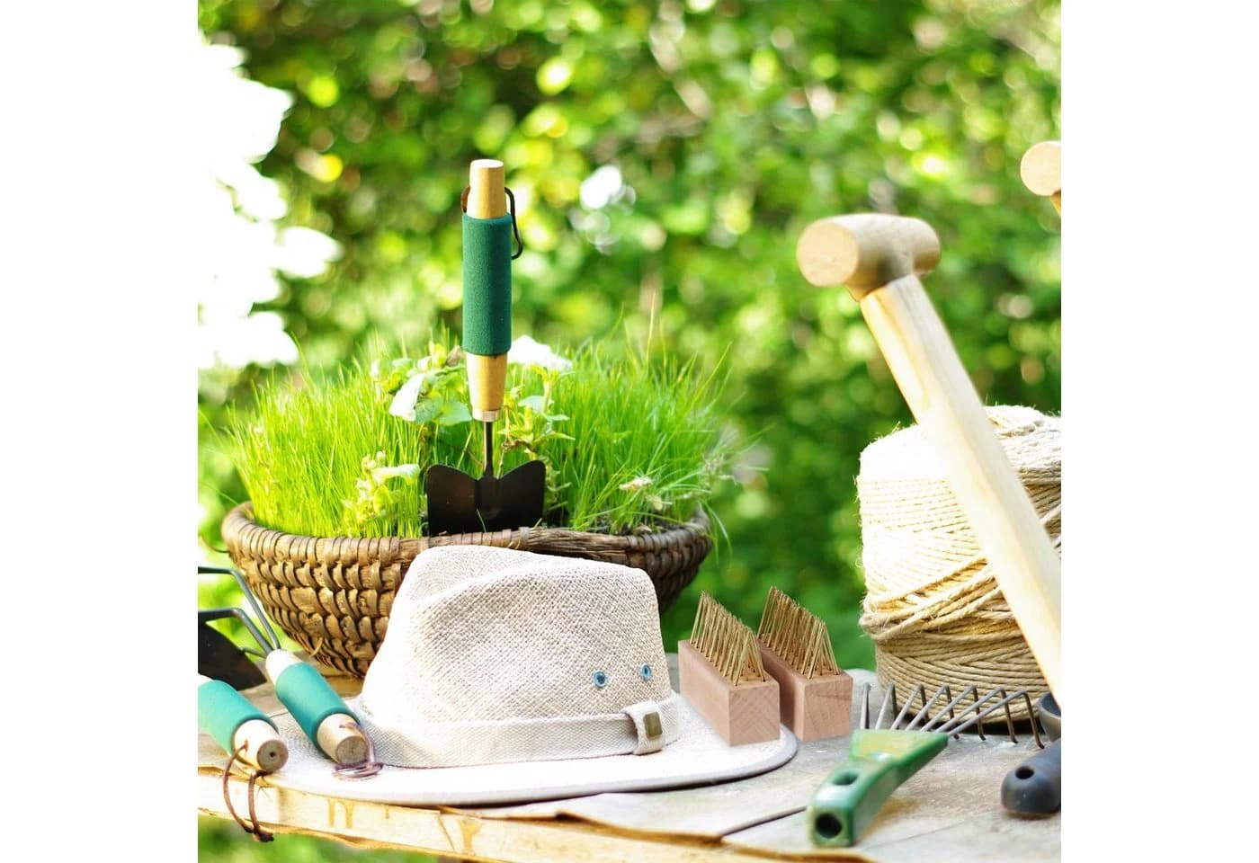 relaxdays Fugenbürste Unkraut 6er Set Stahl Borsten