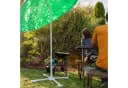 relaxdays Plattenständer Sonnenschirm weiß klappbar Bild 1