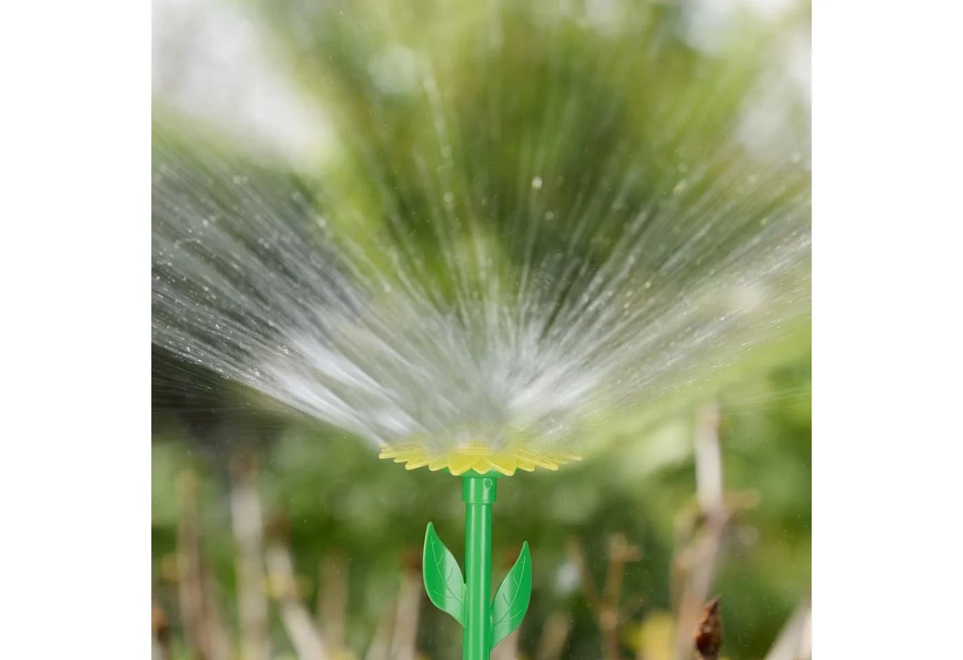 relaxdays Sprinkler Blume 6er Set Bunt