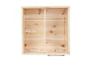 relaxdays Igelhaus mit Boden Braun/Grün Holz Bild 5
