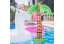 relaxdays Aufblasbare Palme 3er Set Grün/Braun PVC Bild 1