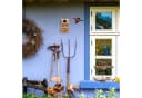 relaxdays Nistkasten mit Reinigungsklappe Natur Tannenholz Bild 5