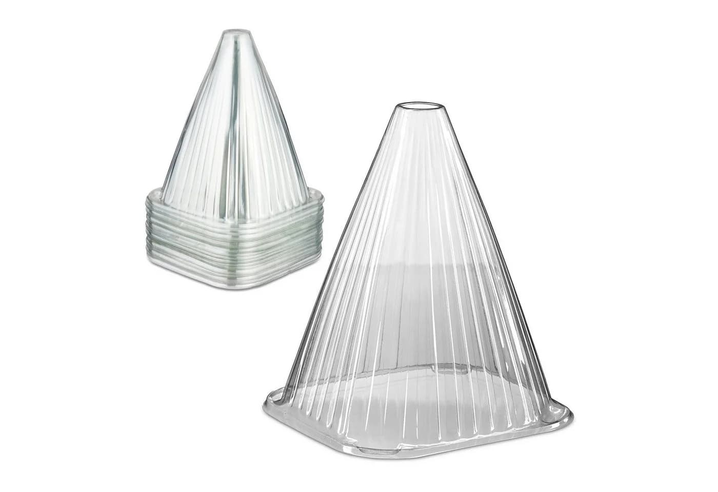 Pflanzenschutzdach aus PVC - Transparent, 80er Jahre Stil - Bild 2