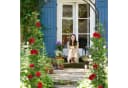 relaxdays Rosenbogen aus Metall Bronze Wetterfest Bild 3