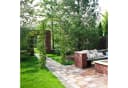 relaxdays Rosenbogen aus Metall Bronze Wetterfest Bild 5