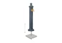 relaxdays Gartenbrunnen Standbrunnen Antik Grau/Gold Bild 5
