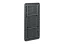relaxdays Klappbarer Gartentisch Grau Rattanoptik Bild 5