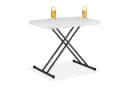 relaxdays Gartentisch Campingtisch klappbar Weiß/Schwarz Bild 2
