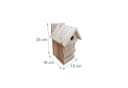 relaxdays Nistkasten DIY 2er Set Tannenholz Natur Bild 4
