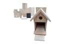 relaxdays Nistkasten DIY 2er Set Tannenholz Natur Bild 5