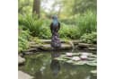 relaxdays Gartenfigur Adler Polyresin Deko Bild 3