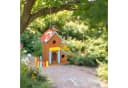 relaxdays Buntes Vogelhaus aus Kiefernholz zum Aufhängen Bild 1