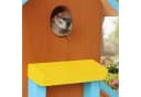 relaxdays Buntes Vogelhaus aus Kiefernholz zum Aufhängen Bild 5