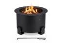 relaxdays Feuerschale ohne Rauch Ø 56 cm Schwarz Bild 2