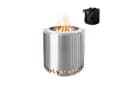 RELAXDAYS Feuerschale ohne Rauch Edelstahl Silber Bild 2
